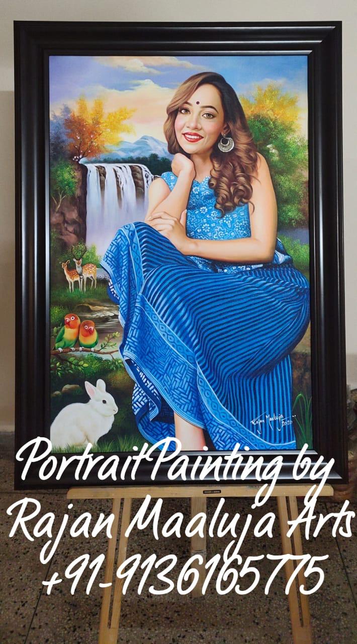 Couple Portrait Painting